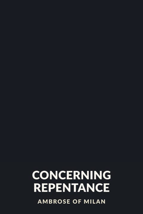Cover of Concerning Repentance