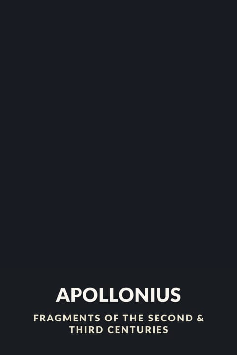 Cover of Apollonius
