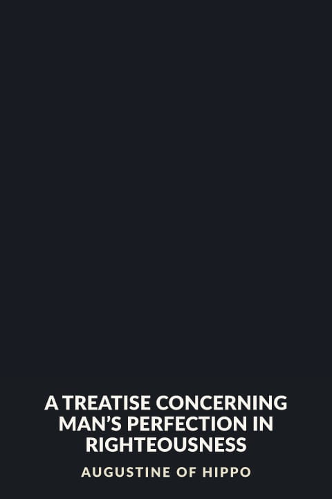 Cover of A Treatise Concerning Man’s Perfection in Righteousness