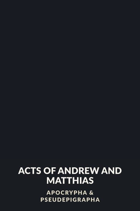 Cover of Acts of Andrew and Matthias