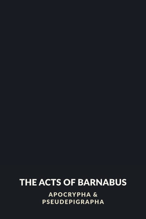 Cover of The Acts of Barnabus