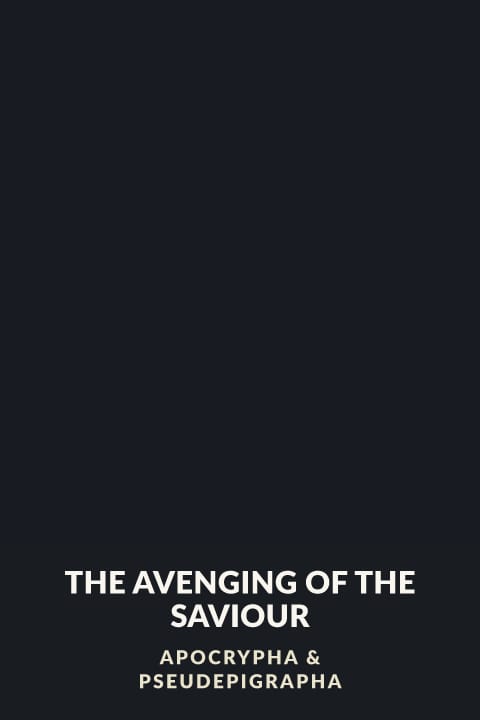 Cover of The Avenging of the Saviour