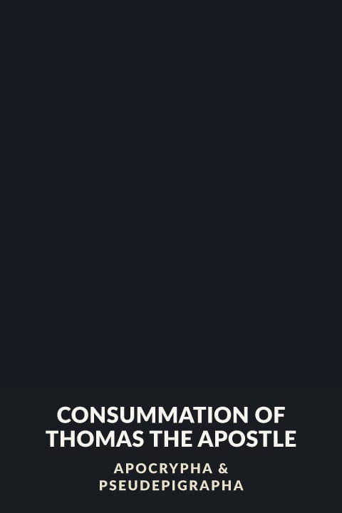 Cover of Consummation of Thomas the Apostle