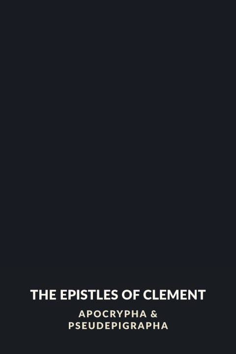 Cover of The Epistles of Clement