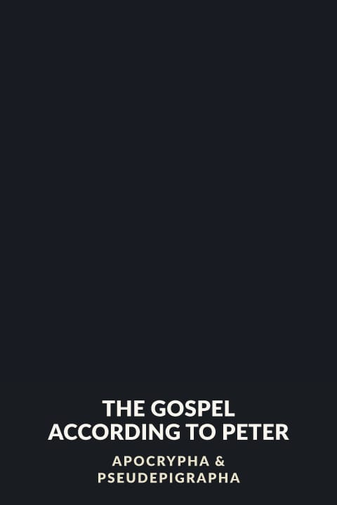 Cover of The Gospel According to Peter