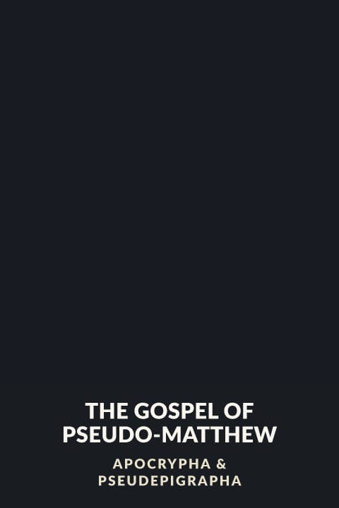 Cover of The Gospel of Pseudo-Matthew