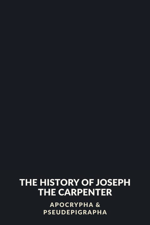 Cover of The History of Joseph the Carpenter