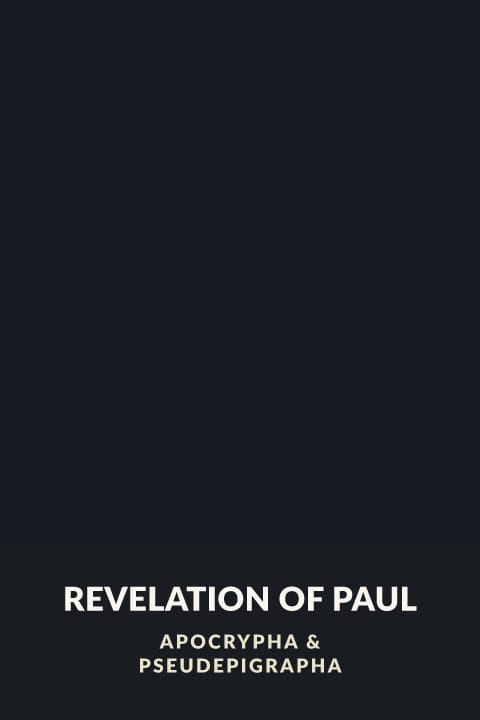 Cover of Revelation of Paul