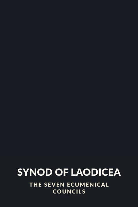 Cover of Synod of Laodicea
