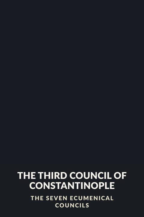 Cover of The Third Council of Constantinople