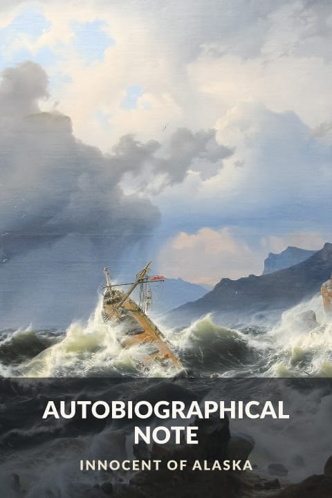 Cover of Autobiographical Note