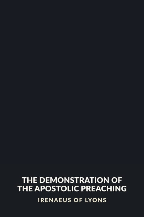 Cover of The Demonstration of the Apostolic Preaching