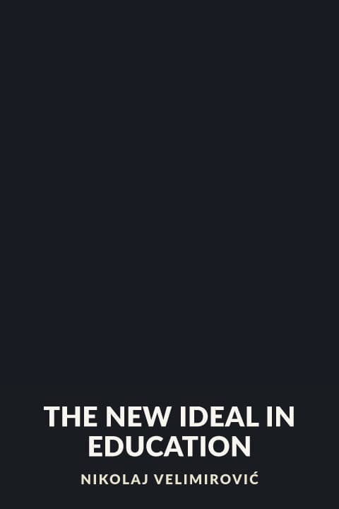 Cover of The New Ideal in Education