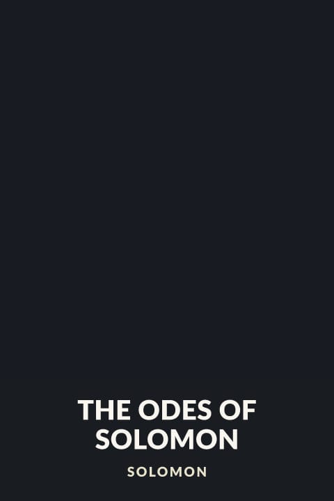 Cover of The Odes of Solomon