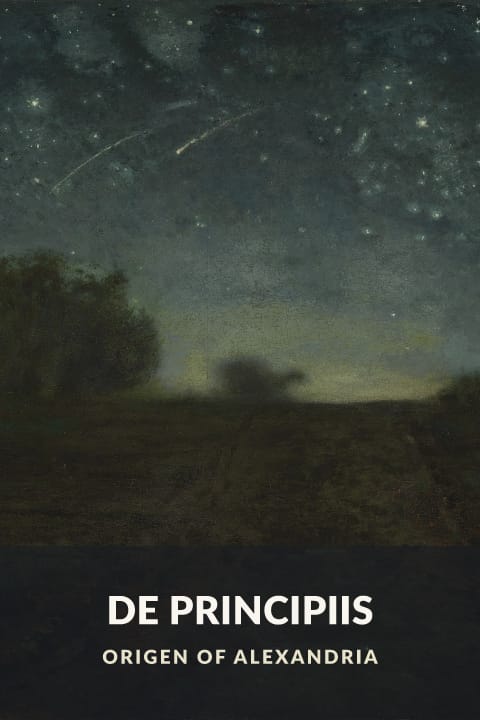 Cover of De Principiis