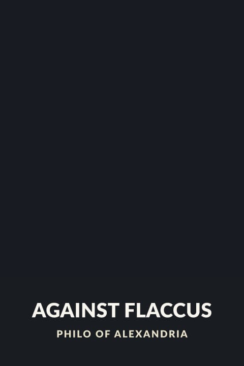 Cover of Against Flaccus