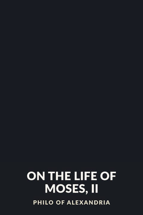 Cover of On the Life of Moses, II