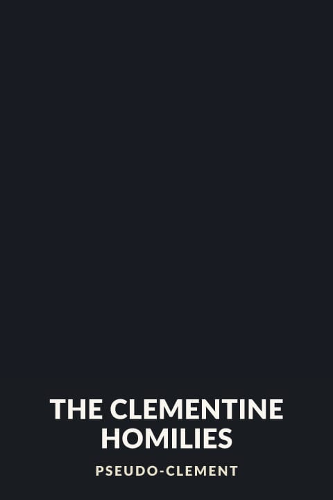 Cover of The Clementine Homilies