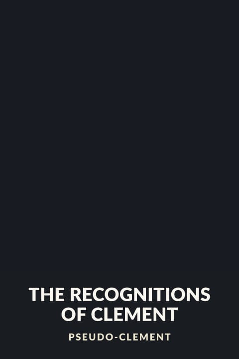 Cover of The Recognitions of Clement